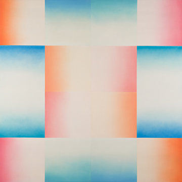 big blue pink by Judy Chicago