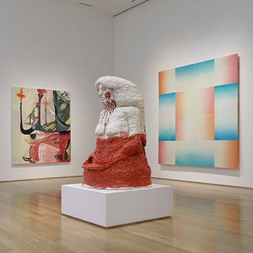big blue pink by Judy Chicago