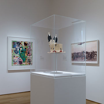 Overview of The Unseen exhibit at the Nerman Museum